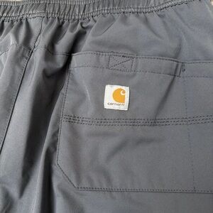 Carhartt Mens M Reg Force Modern Fit Twill Straight Leg Scrub Pants Gray C55106